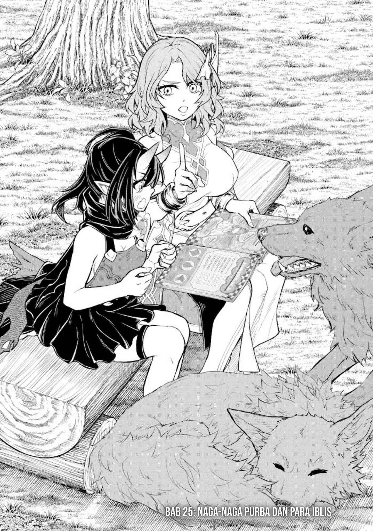 Manga Tensei Shitara Saikyoushutachi ga Sumau Shima Deshita. Kono Shima de Slow Life wo Tanoshimimasu Chapter 25 Fix gambar 2